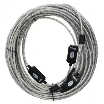 Кабель VCOM USB2.0-repeater, Am-Af 25м (VUS7049-25M)