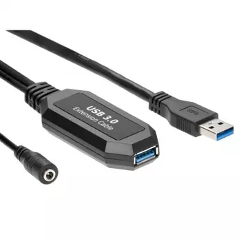 Кабель VCOM USB3.0-repeater, Am-Af 10м (CU827-10M)