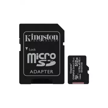 Карта памяти Kingston Canvas 512Gb Select Plus SDXC UHS-I U3 V30 (100/85 Mb/s)
