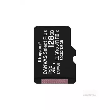 Карта памяти Kingston Canvas Select Plus microSDHC 128Gb (SDCS2/128GB)