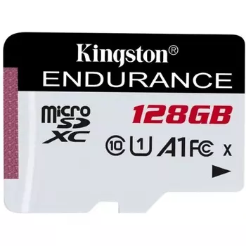 Карта памяти Kingston High Endurance microSDXC 128Gb Class10 SDCE/128GB