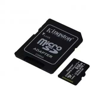 Карта памяти Kingston microSDXC 512Gb SDCS2/512GBSP Canvas Select Plus w/o adapter