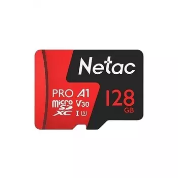 Карта памяти Netac MicroSD P500 Extreme Pro 128GB (NT02P500PRO-128G-S)