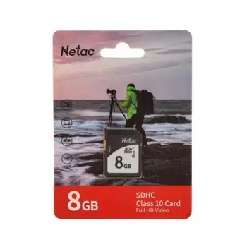 Карта памяти Netac SDHC 8GB P600 (NT02P600STN-008G-R)
