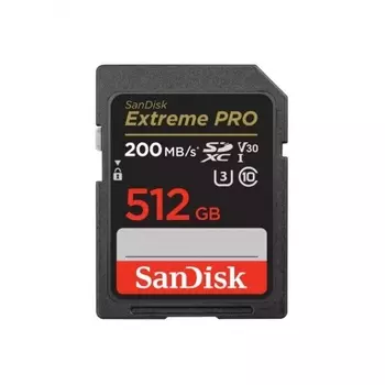Карта памяти SanDisk 512GB Extreme Pro SDSDXXD-512G-GN4IN
