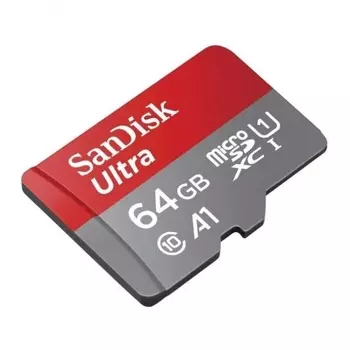 Карта памяти SanDisk MICRO SDHC 64GB UHS-I (SDSQUAB-064G-GN6MN)