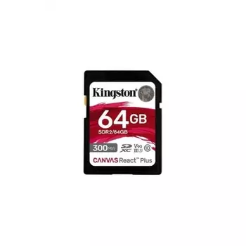 Карта памяти SDHC Kingston SDHC 64Gb UHS-I Class (SDR2/64GB)