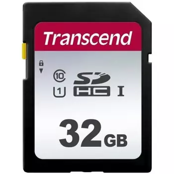 Карта памяти Transcend 32Gb 300S SDHC UHS-I U1 (95/45 MB/s)