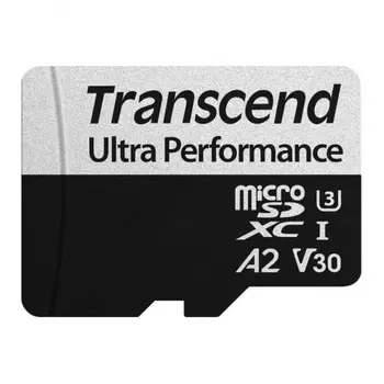 Карта памяти Transcend micro SDXC 256Gb 340S UHS-I U3 V30 A2 + ADP (160/125 Mb/s)