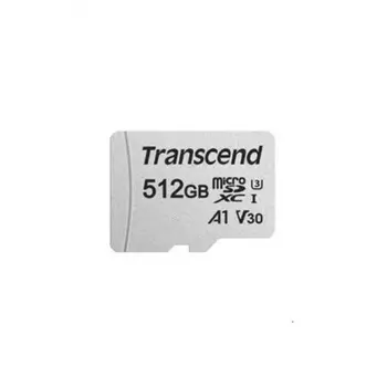 Карта памяти Transcend microSDXC 512Gb Class10 TS512GUSD300S-A 300S + adapter