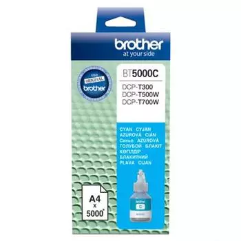 Картридж Brother BT5000C для Brother DCP-T300/T500W/T700W, голубой
