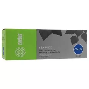 Картридж Cactus CS-CE410X для HP CLJ Pro 300/M351/M451/M375/M475, черный