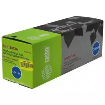 Картридж Cactus CS-CE413A для HP CLJ Pro 300/400/M351, пурпурный