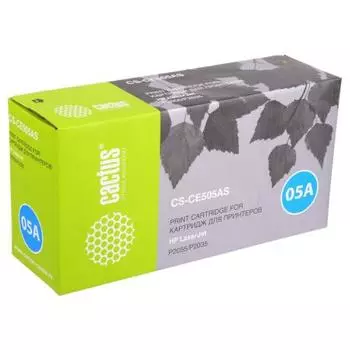 Картридж Cactus CS-CE505A для HP LaserJet P2055/ P2035, черный