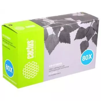 Картридж Cactus CS-CF280XD для HP LJ Pro 400/M401/M425, черный