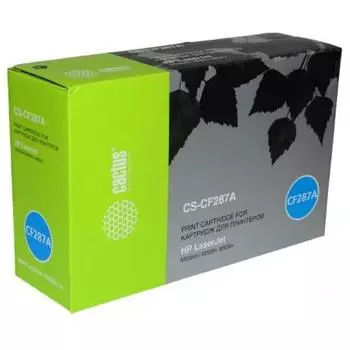 Картридж Cactus CS-CF287A для HP LJ M506dn/M506n/M506x, черный