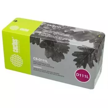 Картридж Cactus CS-D111L для Samsung Xpress M2022/M2020/M2021/M2020W/M2070, черный