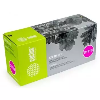 Картридж Cactus CS-D111S для Samsung Xpress M2022/M2020/M2021/M2020W/M2070, черный