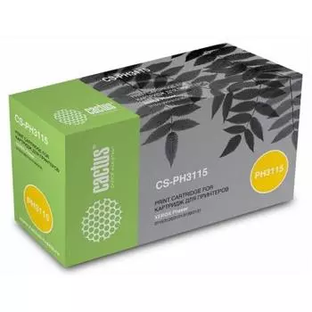 Картридж Cactus CS-PH3115 (109R00725) для Xerox Ph3115/3120/3121/3130/3131/3132, черный