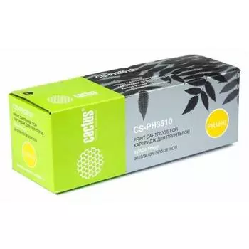 Картридж Cactus CS-PH3610 (106R02721) для Xerox Phaser 3610/3615/3610DN/WorkCentre 3615, черный