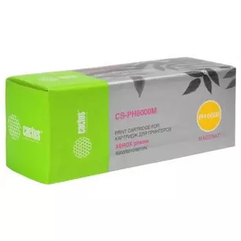 Картридж Cactus CS-PH6000M (106R01632) для Xerox Phaser 6000/6010, пурпурный