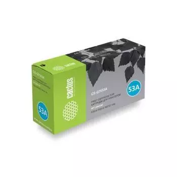 Картридж Cactus CS-Q7553AS для HP P2014/P2015/M2727, черный