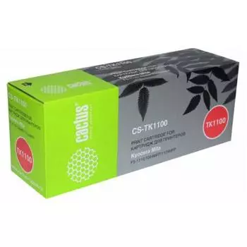 Картридж Cactus CS-TK1100 для Kyocera Mita FS-1110/1024MFP/1124MFP, черный