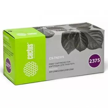 Картридж Cactus CS-TN2375 для Brother DCP L2500/L2520/L2540/L2560, черный
