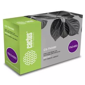 Картридж Cactus CS-TN3480 для Brother DCP L5500DN/ L6600DW, черный