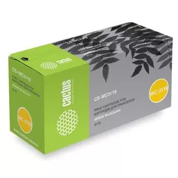 Картридж Cactus CS-WC3119 (013R00625) для Xerox WorkCentre 3119, черный