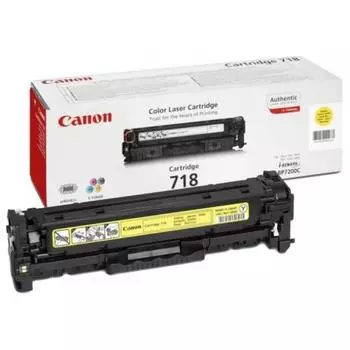 Картридж Canon 718Y (2659B002) для Canon LBP7200/MF8330/8350, желтый