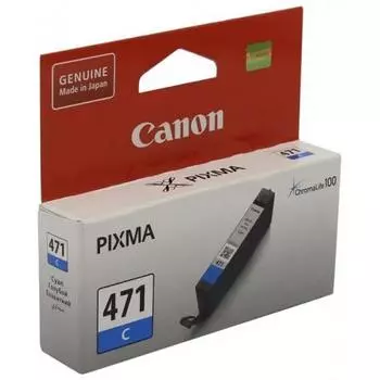 Картридж Canon CLI-471C (0401C001) для Canon Pixma MG5740/MG6840/MG7740, голубой