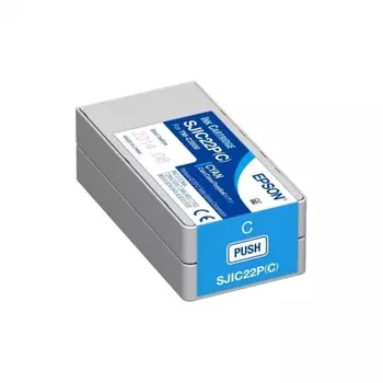 Картридж EPSON SJIC22P(C) голубой для TM-C3500