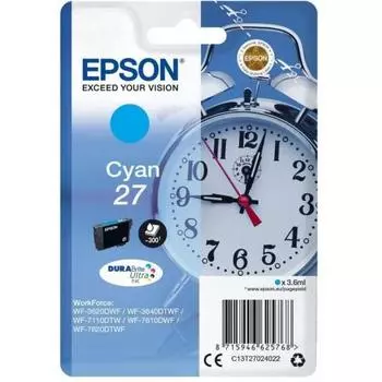Картридж Epson T2702 (C13T27024022) для Epson WF7110/7610/7620, голубой