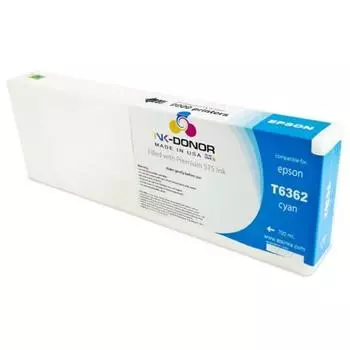 Картридж Epson T6362 (C13T636200) для Epson St Pro 7900/9900, голубой