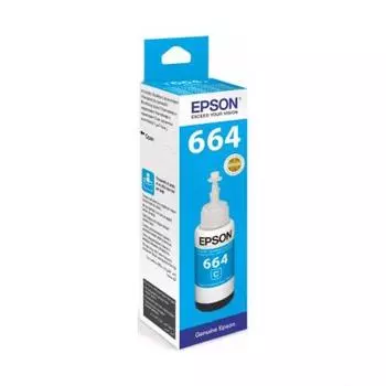 Картридж Epson T6642 (C13T66424A) для Epson L100, голубой