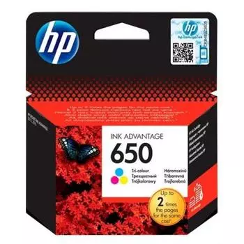 Картридж HP 650 трехцветный (CZ102AE)