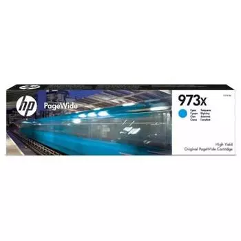 Картридж HP 973XL F6T81AE для HP PW Pro 477dw/452dw, голубой