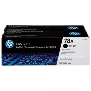 Картридж HP CE278AF для HP LJ P1566/P1606w, черный