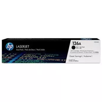 Картридж HP CE310AD для HP LJ CP1025, черный