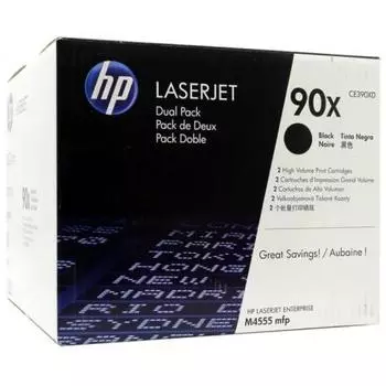 Картридж HP CE390XD для HP LJ M4555/M602/M603, черный