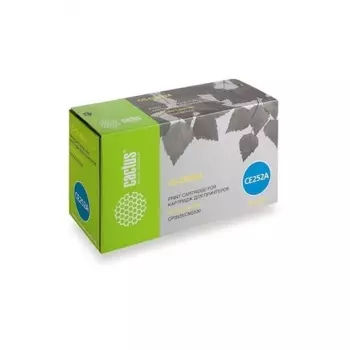 Картридж лазерный Cactus CS-CE252A желтый (7000стр.) для HP CLJ CP3525/CM3530