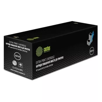 Картридж лазерный Cactus CS-CF531A-MPS голубой (2700стр.) для HP LaserJetM154/M180n/M181fw уцененный