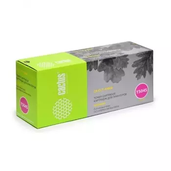 Картридж лазерный Cactus CS-CLT-Y504S желтый (1800стр.) для Samsung CLP-415N/CLX-4195FW/4195FN