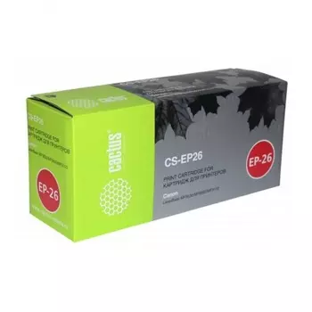 Картридж лазерный Cactus CS-EP26 черный (2500стр.) для Canon LB MF5630/MF5650/MF3110