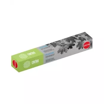 Картридж лазерный Cactus CS-EXV49C голубой (19000стр.) для Canon IR C3320/C3320i/C3325i/C3330i/C3500/C3520i MFP/C3525i MFP/C3530i MFP