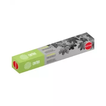 Картридж лазерный Cactus CS-EXV49Y желтый (19000стр.) для Canon IR C3320/C3320i/C3325i/C3330i/C3500/C3520i MFP/C3525i MFP/C3530i MFP