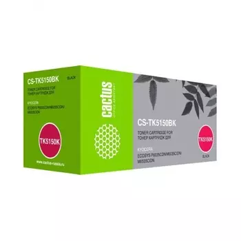 Картридж лазерный Cactus CS-TK5150BK черный (12000стр.) для Kyocera Ecosys M6035cidn/P6035cdn