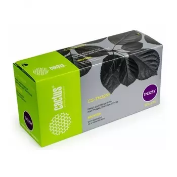 Картридж лазерный Cactus CS-TN325Y желтый (3500стр.) для Brother DCP-9055/9270/HL-4140/4150/4570