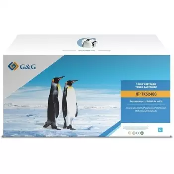 Картридж лазерный G&G GG-TK5240C голубой (3000стр.) для Kyocera ECOSYS P5026cdn/P5026cdw;ECOSYS M5526cdn/M5526cdw